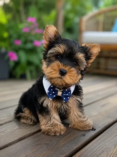 Encantadores bebês de yorkshire macho mini PROMOÇÃO HOJE