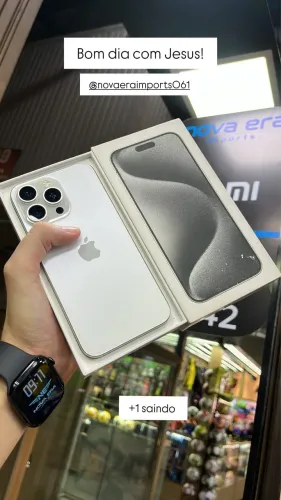 iPhone 15 Pro 128 GB Semi Novo