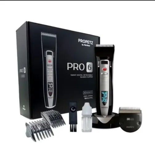 Máquina de Tosa Propetz Pro6 Bivolt + 3 Lâminas Originais - Semi Nova