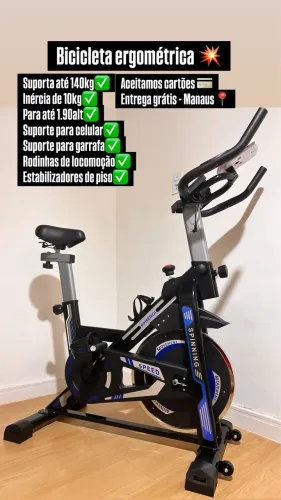 Bicicleta ergométrica nova 