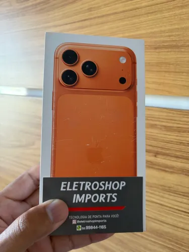 iPhone 17 Pro Max 256GB Laranja | Lacrado | Nota Fiscal | Pronta Entrega | Garantia Apple