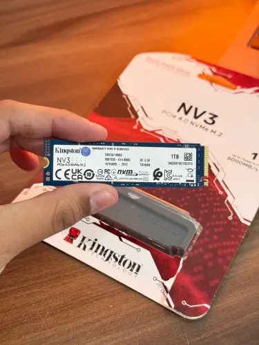 SSD Kingston NV3 NVMe 1TB 6000/4000MB/s | Envio OLX Pay | Aceito Cartão
