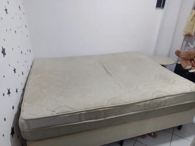 Cama box casal com base