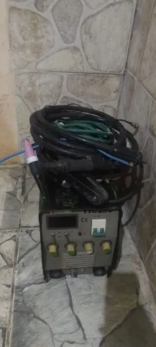 Macna de solda TIG e eletrodo 