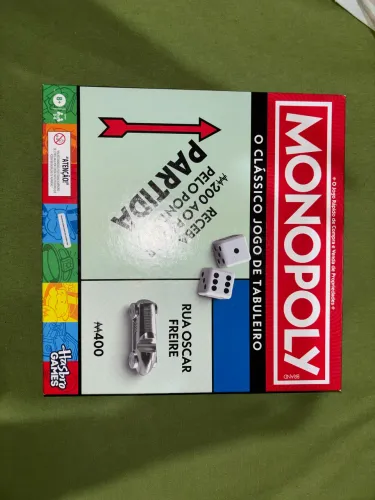 Jogo de tabuleiro- monopoly 