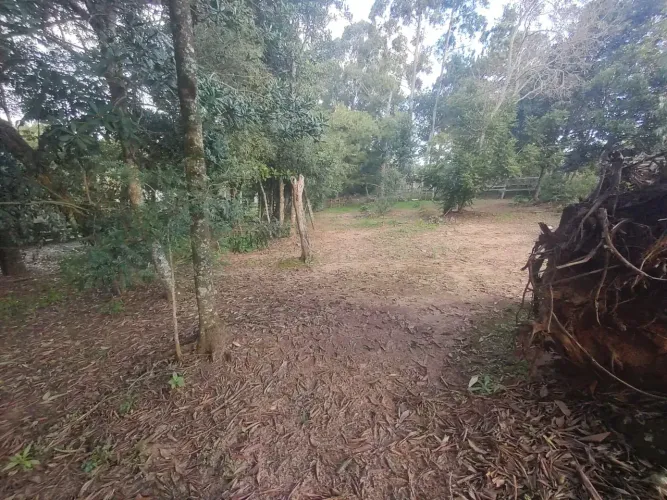 Terreno plano e arborizado com 799 m² em condomínio fechado