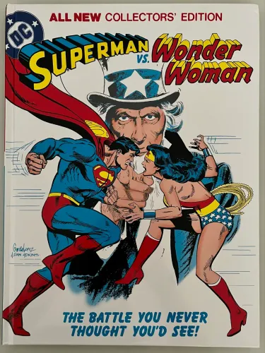 [DC] Superman vs. Wonder Woman Tabloid Edition Oversized HC (2020)