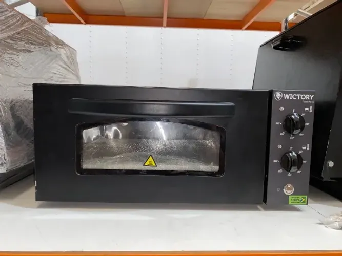 Forno Pizza Elétrico Gourmet Pedra 40cm Preto - Mostruário