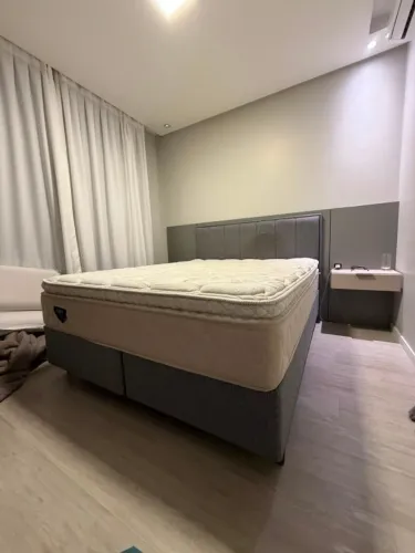 Cama Box Padrão Queen com Colchão Ecoflex / Base / Cabeceira - (1,58 x 1,98)