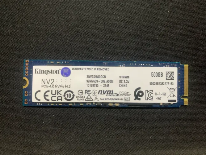 SSD NVME 500gb Kingston