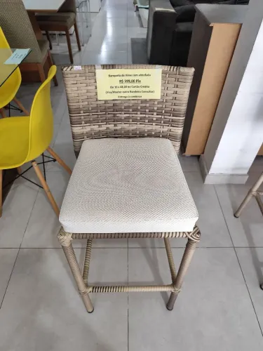 Banquetas de vime