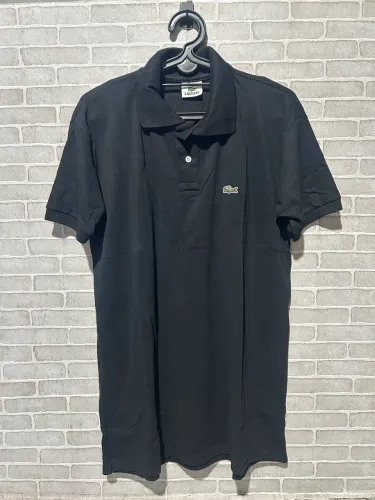 Camisa polo lacoste preta