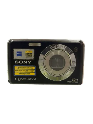 Sony Cyber-shot DSC-W210 12.1MP Câmera Digital Vintage Y2K(Loja Física/Garantia 90 dias)