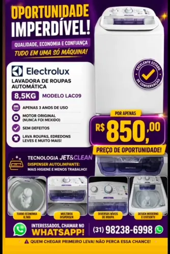 Máquina de lavar para você que precisa o momento é agora