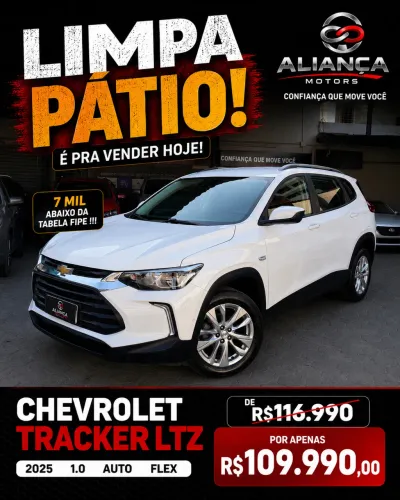 Chevrolet Tracker LTZ 1.0 Turbo 12V Flex AUT 2025