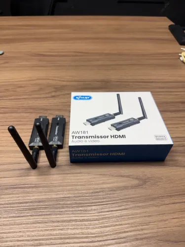 Transmissor HDMI Sem Fio Knup AW181 (Áudio e Vídeo)