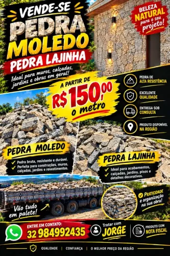 Pedra Modelo Pedra Lajinha