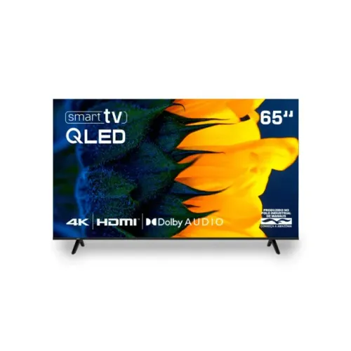 Smart TV HQ QLED 65 Polegadas 4K HQ-QLED65SM