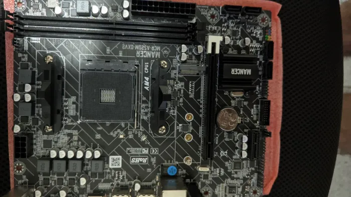 Placa Mae Mancer A520M DX e Cooler Mancer
