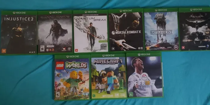 Jogos Xbox One mídia fisica R$ 80 cada