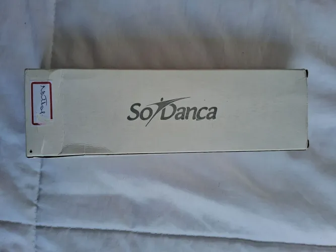 Sapatilha ballet de couro (para quem calça 38)