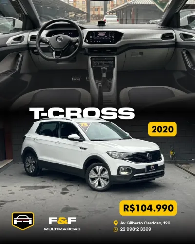 Volkswagen T-Cross Highline 1.4 TSI Flex 16V 5P AUT 2020