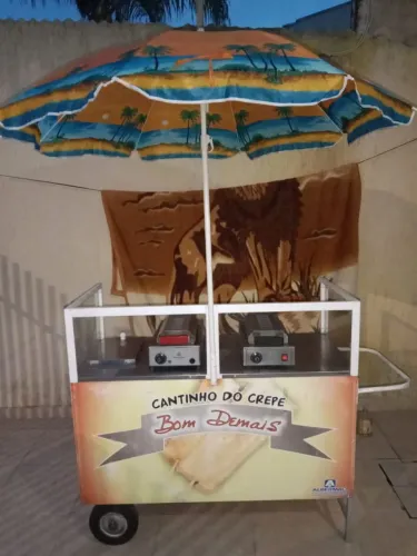 Carrinho de crepe