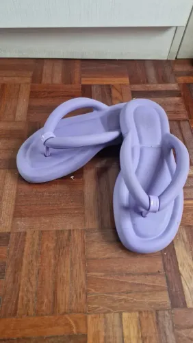 Chinelo Melissa tam 36, cor lilas