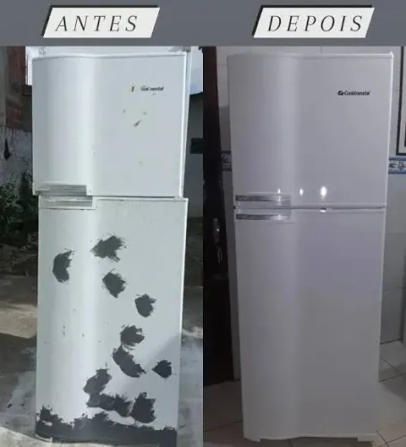 Restauração e pintura de geladeiras e freezer