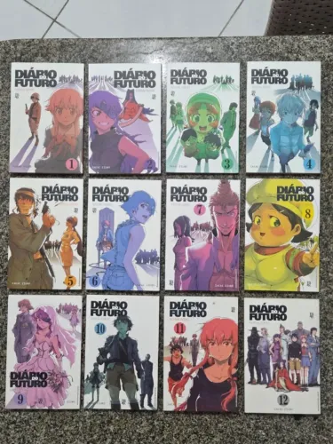 Mangá MIRAI NIKKI completo (Volume 1 ao 12) + PARADOX - NEGOCIÁVEL