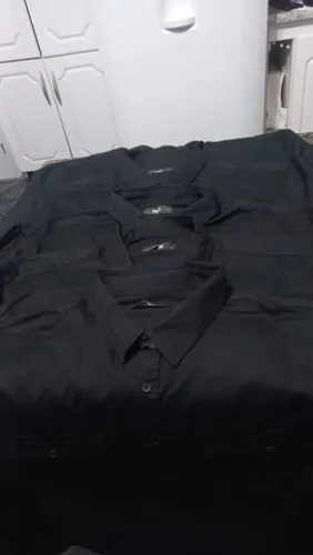 Camisa social masculina tamanho G3.  . Lote com 5 peça 