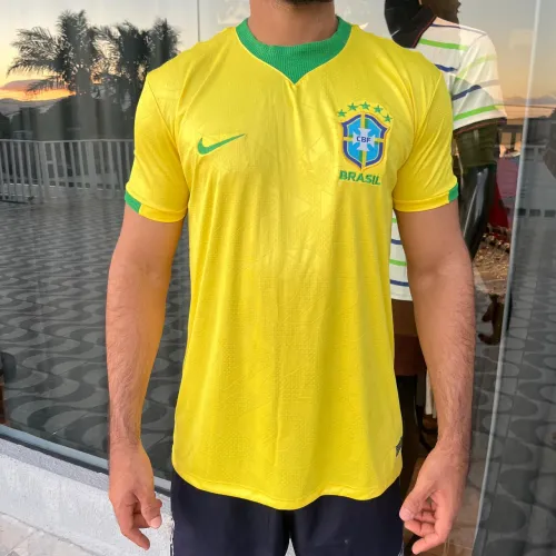 Camisa da seleção 3D bordada 