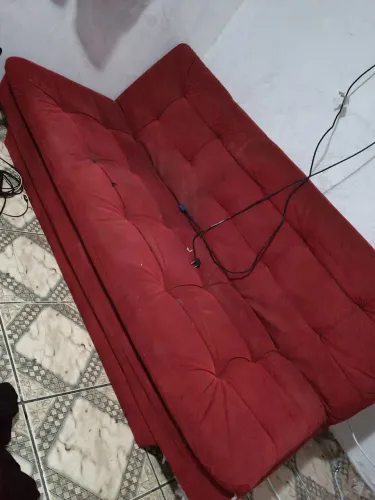 Sofá cama reclinável