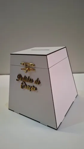 Caixa em mdf pedido de oracao