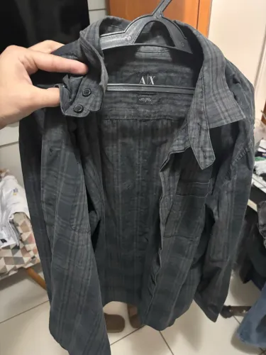 Camisa Social Masculina Armani Exchange