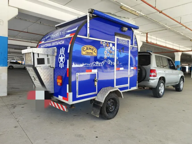 Trailer camper estudo troca