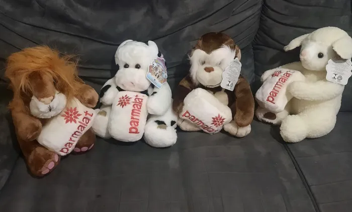 Coleção de Pelúcias da Parmalat