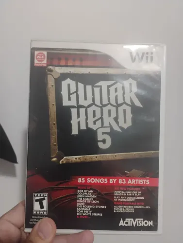 Guitar Hero 5 original para Wii