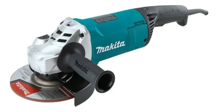 Esmerilhadeira Angular Makita Ga7082 7 2700w 8500 Rpm Cor Tu - Azul-turquesa
