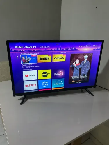 Tv Smart 32 Polegadas com Sistema Roku - Novíssima 