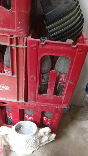 Caixa de coca cola