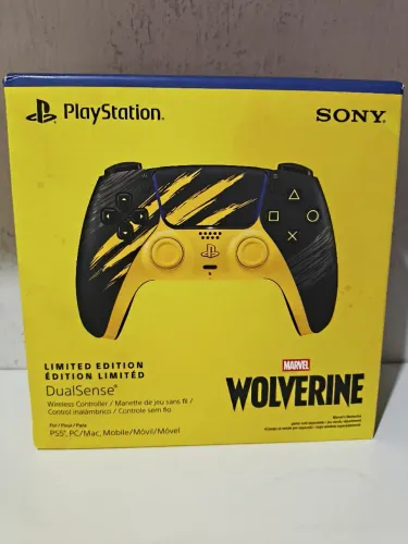 Controle de PS5 edição limitada Wolverine