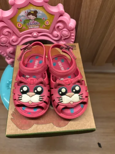 Mini Melissa gatinho rosa TAM 17/18