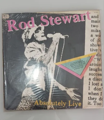 Disco Vinil Rod Stewart Absolutely Live Duplo