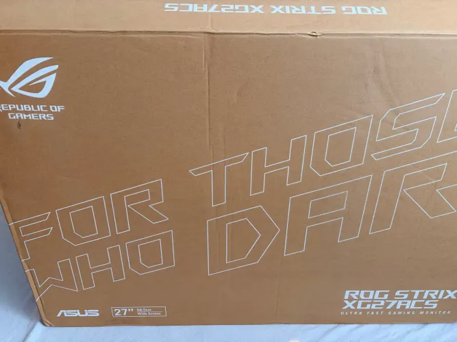 Monitor Asus Rog XG27ACS 180HZ QHD NF e garantia