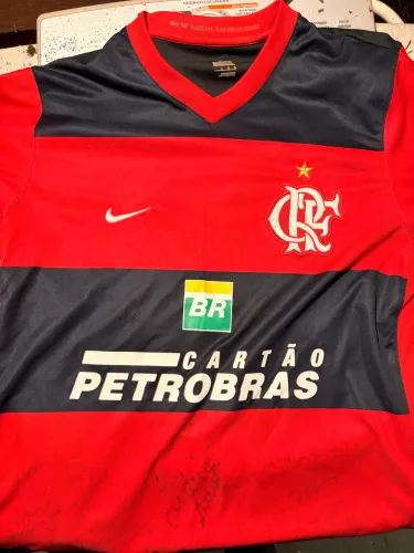 PROMO Camisa Flamengo Autografada Oficial 2008