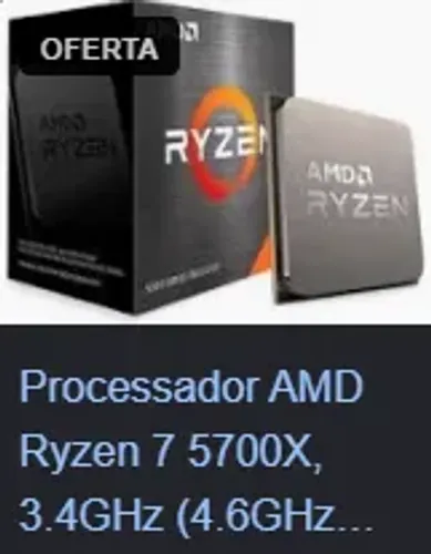 processador ryzen 7 5700x