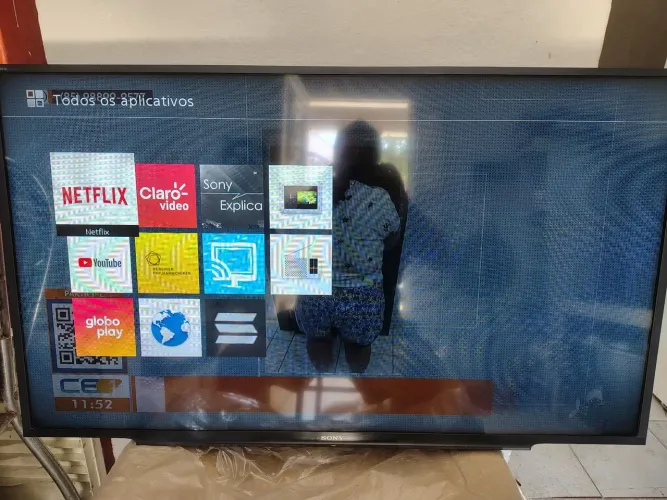 Tv 48 smart sony funcionando perfeitamente sem defeitos