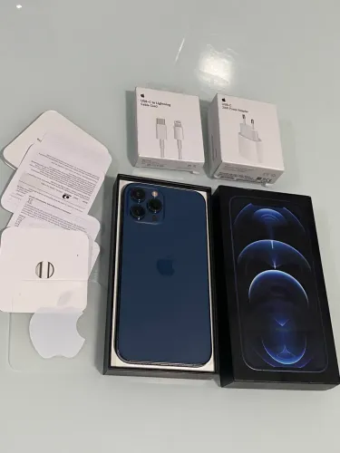     iPhone 12 Pro Max 128GB TODO ORIGINAL | Único Dono | Completo na Caixa