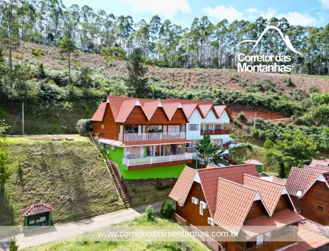 China Park Eco Resort Chalé de Luxo 4 Suítes para Comprar em Domingos Martins/ES Porteira